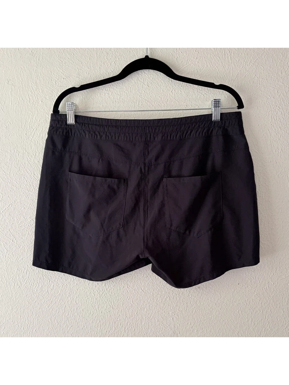Smartwool Merino Sport Hike Shorts Solid Black Size Large 4” Inseam - Picture 2 of 3
